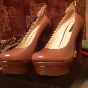 Rachel Zoe Crocodile  camel  heals